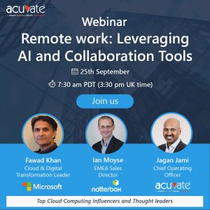 Remote Work Webinar: Leveraging AI and Collaboration Tools